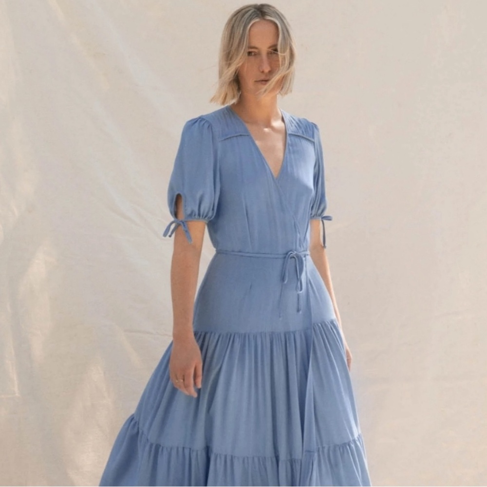 Christy Dawn Augusta Dress in Blue Sky